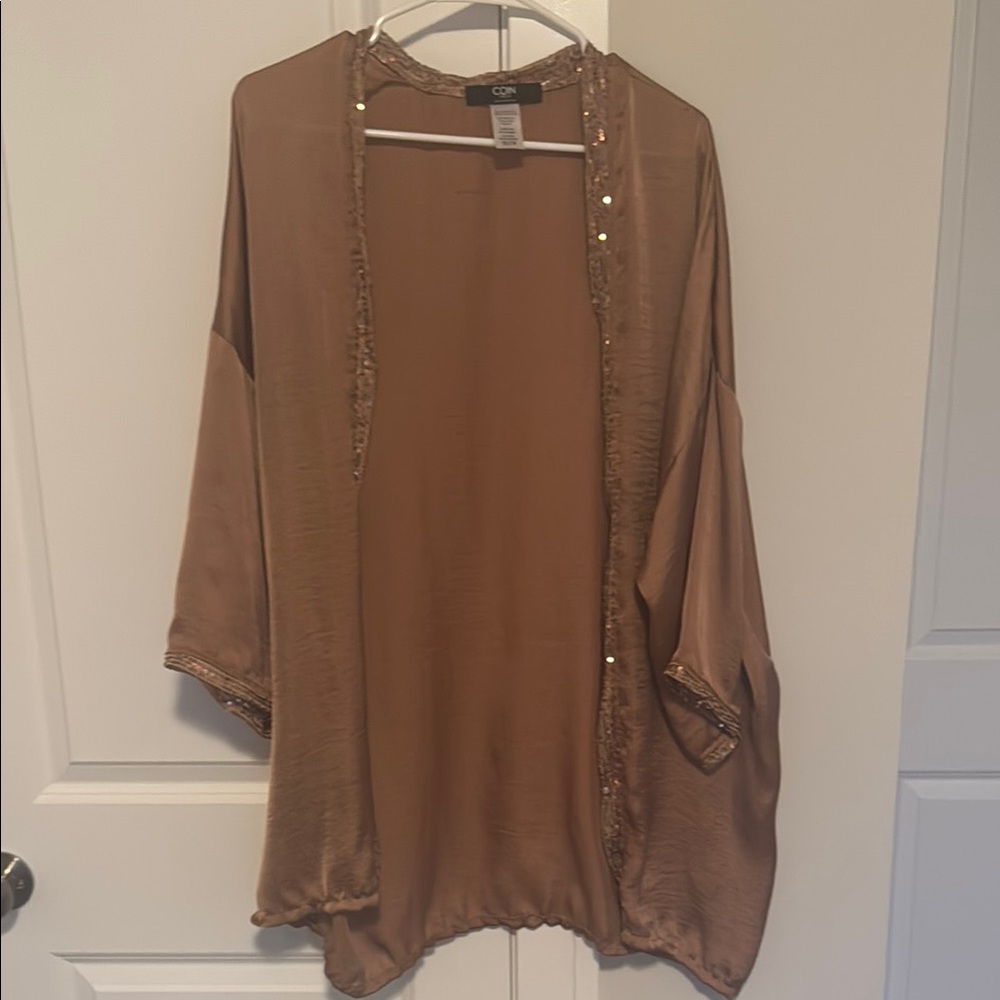 Women's Blush Sequin Top